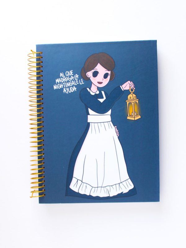 Cuaderno cuadriculado Florence Nightingale